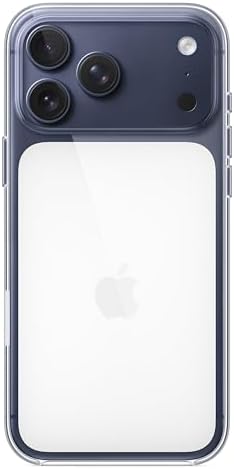Apple iPhone 17 Pro Max için MagSafe özellikli Şeffaf Kılıf 