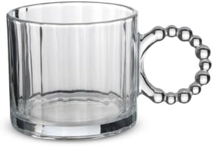 Cam Boncuk Kulplu Bardak Seti – 250 ml Koyu Kupa Bardak, Çay Kahve Su Meşrubat İçin Şık ve Dayanıklı Tasarım - Görsel 3