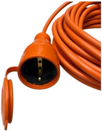 10 Metre Uzatma Kablosu | 3x1.5mm² (CCA) IP44 Su Geçirmez Seyyar Priz | Bahçe, İnşaat, Dış Mekan Kullanımı | BEC-10315-F Bylion - Görsel 3