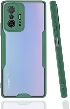 Xiaomi Mi 11T Pro Kılıf Mat Kamera Korumalı Silikon Platin - Görsel 3