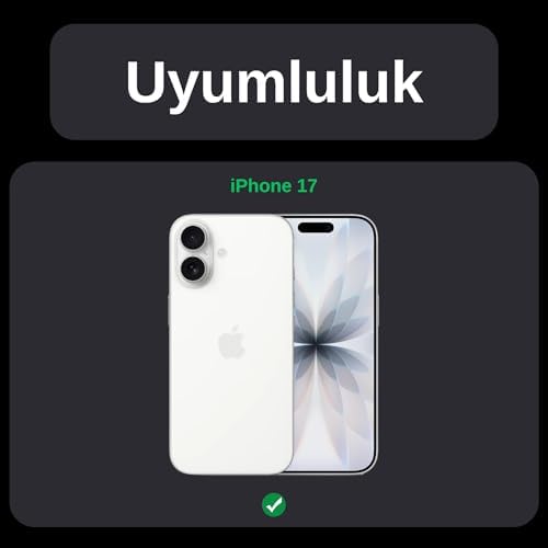 Safir Temperli Kamera Lens Koruyucu, iPhone 17 ile Uyumlu (Ada Çayı) - Görsel 3