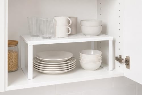 (1, White) - VARIERA - 801.366.22 Half Shelf, Steel, White, 13 x 32 x 16 cm
