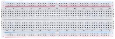 Büyük Breadboard, Deney Boardu, Elektronik Deney Tahtası, 16.5 x 5.4 x 0.9 cm, - Görsel 2