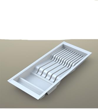 tify Mutfak Çekmece Içi Beyaz Modüler Bıçaklık 20,5Cm X 48Cm (Boydan 4CM Kesilebilir)