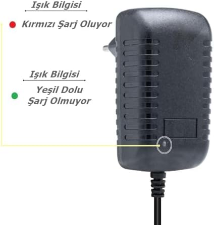 21V - 2 Amper 5S Lithium Ion Akü Şarj Cihazı Lityum Pilli Şarjlı Matkap, 5.5x2.5mm Uçlu Jaklı Şarjlı El Aletleri Için Uygun (2 AMPER) - Görsel 3