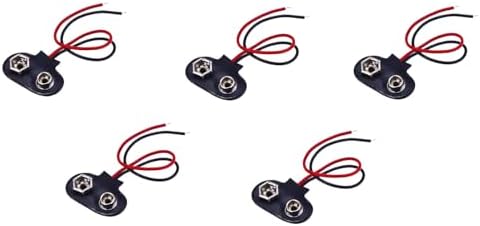9 Volt Pil Başlığı 10 Cm Kablolu, 5 Adet, IC-232,