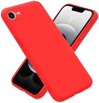 Alternative view of & AKSESUAR iPhone 16e / 17e ile Uyumlu İçi Kadife Kamera Korumalı Lansman Silikon Kılıf İnce Yapılı Tam Koruma Sağlayan Kamera Korumalı Kılıf (Kırmızı)