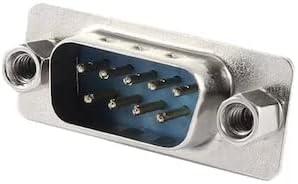 DB-9 Konnektör DB9 D-SUB Plug 9 Pinli Soket – Erkek