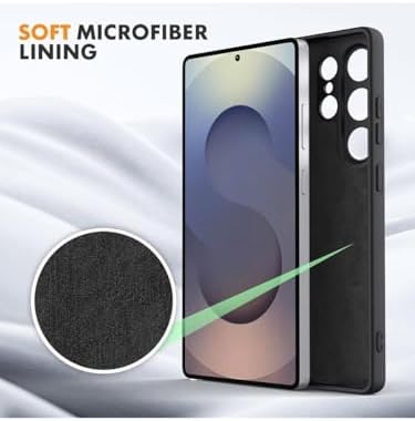 PSR Aksesuar Galaxy S26 Ultra ile Uyumlu Kılıf Içi Kadife Lansman Tasarım Telefon Kılıfı Kapak (Siyah, Galaxy S26 Ultra) - Görsel 3