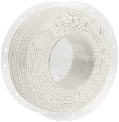 Creality 3D Baskı Filament CR-PLA Filament Beyaz, 1,75 mm, 1,0 kg (2,2 lbs) Makara, Gelişmiş Dayanıklılık Çözgü Yok, Boyutsal Doğruluk ± 0,03 mm Baskı Filamenti, FDM 3D Yazıcılar için Uygun
