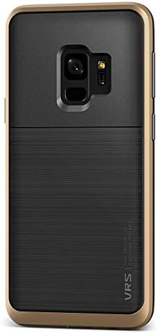 VRS91535 Galaxy S9 High Pro Shield Kılıf, Arka Kapak Shine Gold - Görsel 3