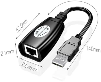 Alternative view of Usb Extrender, 50 Metre Rj45, Usb Uzatma Kablosu, Cat5 – Cat6 uyumlu