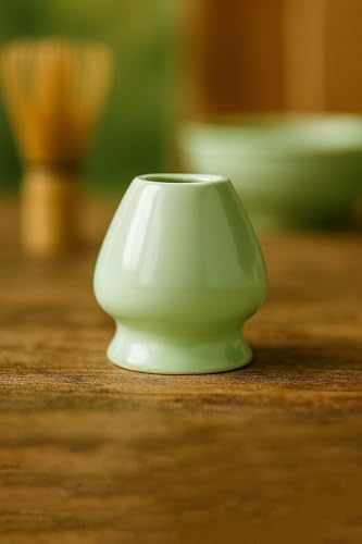 Alternative view of Seramik Chawan Matcha Çayı Köpürtme Kasesi ve Whisk Matcha Tutucu mt216