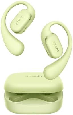 FreeArc Açık Tasarımlı Kulaklık, Yüksek Ses Kaliteli Bluetooth Kulaklık, Güvenli Uyum ve Konfor, IP57 Suya Dayanıklılık, 28 Saat Çalma Süresi, Sporcu Kulaklıkları, iOS & Android, Yeşil - Görsel 3