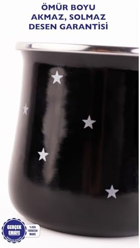 Alternative view of Star Yıldız Desenli Emaye Cezve (Tüm Ocaklarda Kullanılabilir)