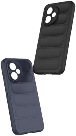 Honor 400 ile Uyumlu Kılıfı Silikon Yumuşak Esnek Mat Kamera Lens Korumalı İnce Kapak Etnik Siyah - Görsel 3