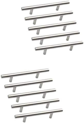 Alternative view of Paslanmaz Metal Kulp, Inox Dolap Çekmece Mobilya Kulbu, TV Ünitesi Yatak Odası Vestiyer Mutfak için (224 mm, Adet, 10)