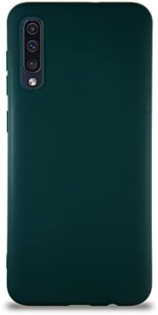 Galaxy A50 ile Uyumlu Kılıf Soft Premier Renkli Silikon Kapak - Yeşil - Görsel 3