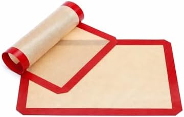 30x40 cm Silikon Pişirme ve Hamur Açma Matı – Fırınlanabilir, Yıkanabilir, Tekrar Kullanılabilir, Yapışmaz