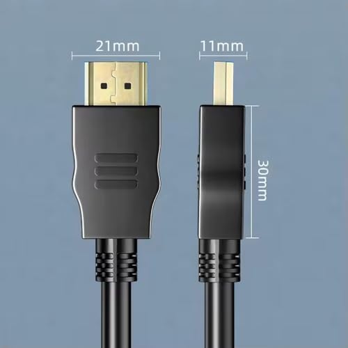 SLX-288 10 Metre HDMI 1.4 Kablo, 19+1 Hdmi Erkek-Erkek Görüntü ve Ses Aktarım Kablosu, 4K 3840x2160 30Hz Full HD 3D ARC Destekli Uzun HDMI Kablo, TV Monitör Projeksiyon PC Uyumlu Siyah - Görsel 2