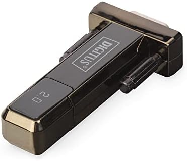 Dıgıtus Usb Seri Adaptör - Rs232 Dönüştürücü - Usb 2.0 Tip A - Dsub 9M - Ftdı Ft232Rl Çip Seti - 80 Cm Kablo Dahil - Görsel 3