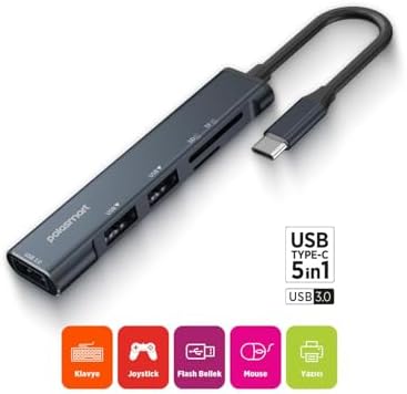 Alternative view of Polosmart PSM151 Dönüştürücü & Çoklayıcı Gri