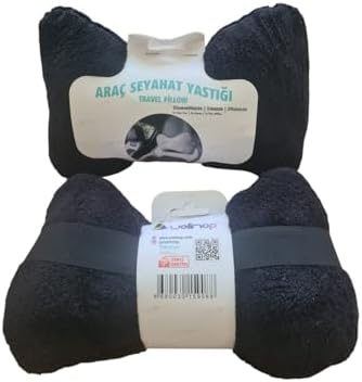 Alternative view of KEMİK BOYUN YASTIK 2'Lİ SİYAH
