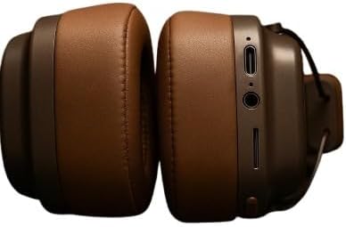 CLASİC H10 KAFAÜSTÜ WİRELESS BLUETOOTH KULAKÜSTÜ BÜYÜK KLASİK ÜST KALİTE KABLOSUZ KULAKLIK 120 SAAT BEKLEME 8 SAAT AKTİF MÜZİK 5.4 VERSİON BLUETOOTH (KOYU KAHVE) - Görsel 3