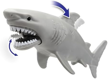 Wild Quest Köpekbalığı Oyun Seti 22 cm Okyanus Köpekbalığı 10 cm Hareketli Dalgıç Figürü Küçük Balık Ve Su Altı Keşif Aksesuarlı Çocuk Rol Ve Aksiyon Oyuncak Seti - Görsel 3
