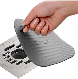 Alternative view of GRİ Renk Kare Kötü Koku Önleyici Silikon Mat Banyo Mutfak Lavabo Balkon Gider Tıpası Kapağı