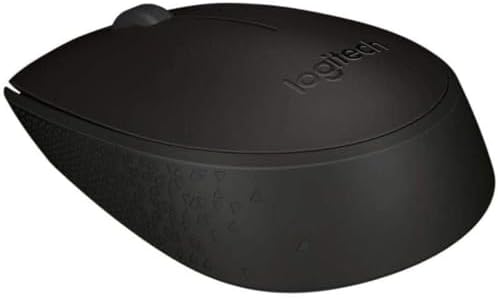 B170 Optik USB Alıcılı Kablosuz Mouse, Sağ ve Sol Elle Kullanıma Uygun, 12 Ay Pil Ömrü, Siyah