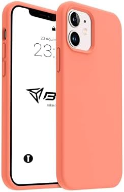 Alternative view of iPhone Kılıf İnce Sıvı Silikon 3 Katmanlı Tam Kaplamalı Yumuşak Jel Kauçuk Kılıf Kapak (Turuncu, iPhone 11)