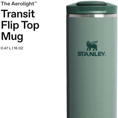 Alternative view of The Transit FlipTop Mug Termos Bardak, 0.47 L, Yeşil (Hammertone Green)