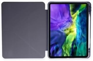 Alternative view of Galaxy Tab S9 FE Plus 12.4" ile Uyumlu Kalem Bölmeli Uyku Modlu Kılıf, Lila