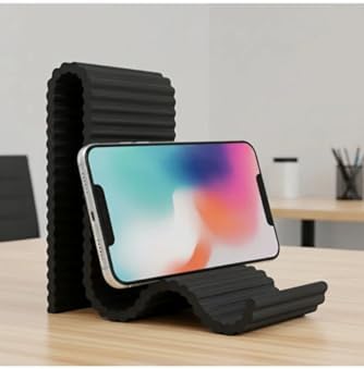 Usin Çok Pozisyonlu Kullanılabilir Cep Telefonu Tablet Tutucu -Cep Telefonu Tutacağı Standı US-T001 (siyah) - Görsel 3