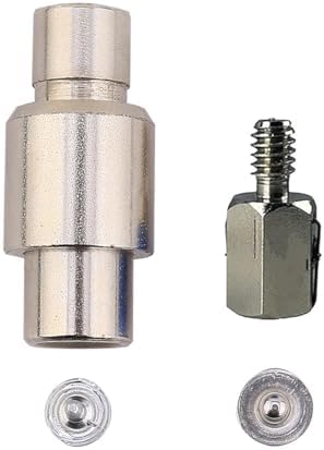 9,5 mm Memeli Perçin Kalıbı, El Presi ile Uyumlu, Üst Diş 1/4 Alt 1/2 Yuva