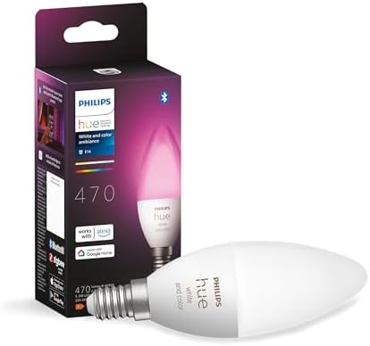 Alternative view of Hue 5.3W Renkli Akıllı B39 E14 Led Ampul, Bluetooth Özellikli