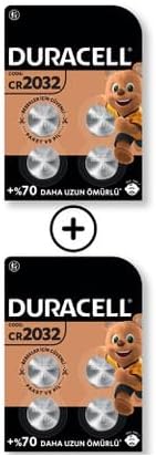 2032 Lityum Düğme Pil 8'li Paket
