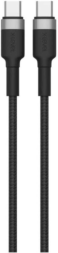 XCC8709 X-Sharkspeed Type C 1.2 Metre Hızlı Şarj Kablosu 65 W Siyah