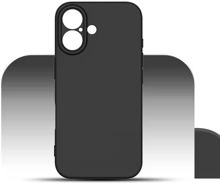 & AKSESUAR iPhone 16 ile Uyumlu İçi Kadife Kamera Korumalı Lansman Silikon Kılıf İnce Yapılı Tam Koruma Sağlayan Kamera Korumalı Kılıf (Siyah) - Görsel 2