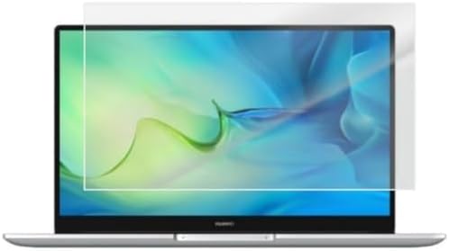 Alternative view of MateBook D15 15.6 İnç Uyumlu Parlak Ekran Koruyucu – Anti-Scratch Laptop Screen Protector, Yüksek Şeffaflık Sunan Çizilmeye Karşı Koruma Filmi