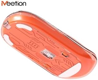 Alternative view of Meetion | BTM005 | Turuncu | Saydam Ofis Mouse | 2.4G Kablosuz + Çift Bluetooth | Sessiz Tıklama | 2400 DPI