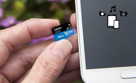 128GB 633x MicroSDXC UHS-I U3 100/45 MB/sn Yüksek Performanslı MicroSD Hafıza Kartı - Görsel 3