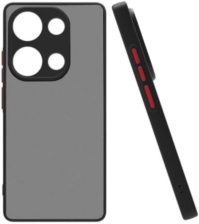 Ehr. Xiaomi Redmi Note 13 Pro 4G Uyumlu Kamera Korumalı Arkası Mat Sert Silikon Kılıf - Görsel 3