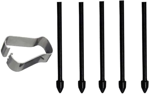 Kalem Değiştirme Uçları, 5 Adet Yedek Uç Seti, Yumuşak Stylus Kalem Uçları ile Araçlar ve Plastik Kutu, Çoğu Tab S7, Tab S6, Note 10, Note 20 ve Tüm Versiyonlar İçin Uyumlu - Görsel 3