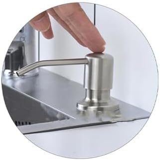 Alternative view of Paslanmaz Çelik Sıvı Sabunluk Pompası Lavabo Tezgah altı Mutfak lavaboları banyo tezgahları