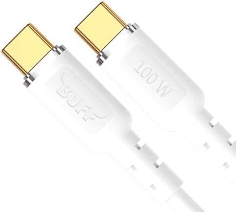 BL67 PD 100W Type-C TO Type-C 5.0A 1.2M Data ve Şarj Kablosu (Beyaz)