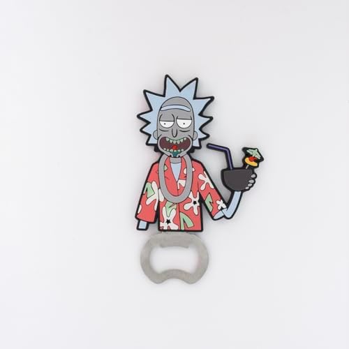 Rick and Morty - Rick Collectible Lisanslı Manyetik Şişe Açacağı