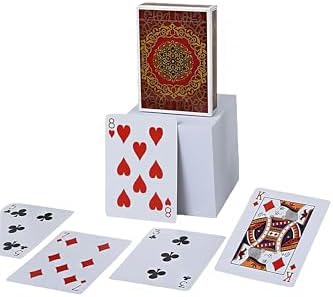 Alternative view of Kırmızı Jumbo Boy Pvc Plastik Su Geçirmez iskambil Poker Oyun Kağıdı rd61kr