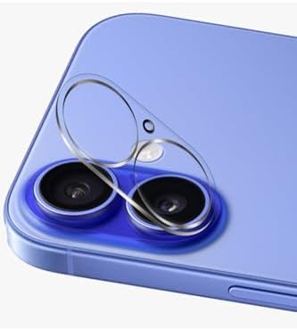 Apple iPhone 16 Uyumlu Kamera Lensi Şeffaf Koruma Camı